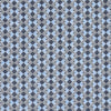 Schumacher Huxley Tile Blue Fabric