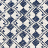 Schumacher Huxley Navy Fabric