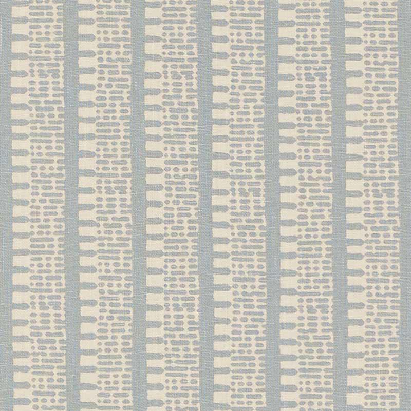 Schumacher Kiosk Orpington Blue Fabric