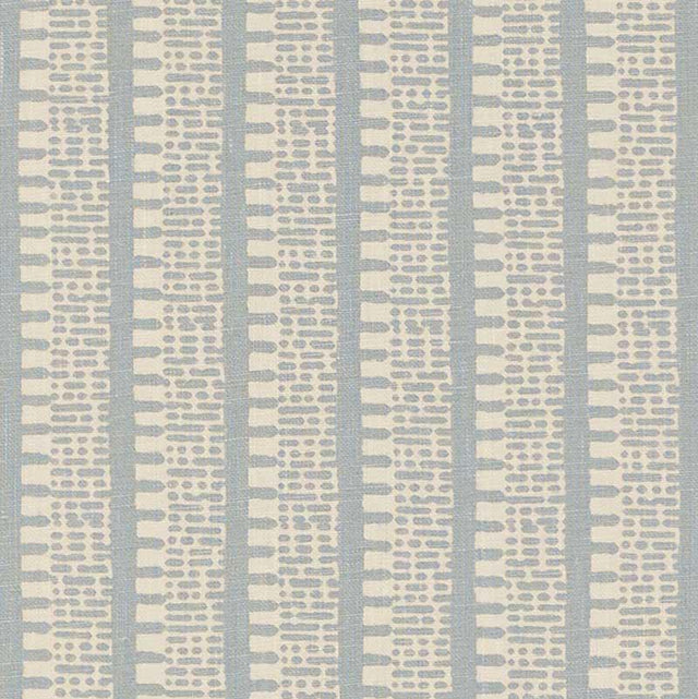 Schumacher Kiosk Orpington Blue Fabric