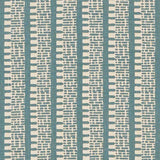 Schumacher Kiosk Peacock Blue Fabric