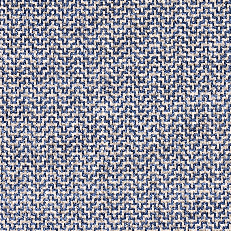 Schumacher Orwell Lapis Fabric