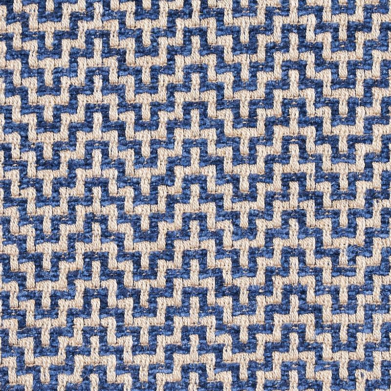 Schumacher Orwell Lapis Fabric