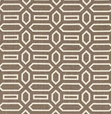 Schumacher Pavilion Berber Brown Fabric