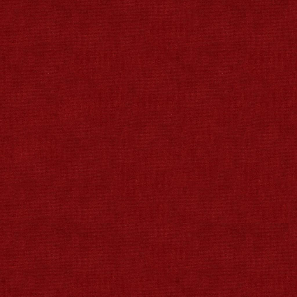 Brunschwig & Fils CHARMANT VELVET CRIMSON Upholstery Fabric