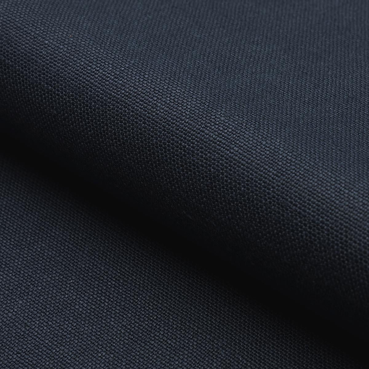 Schumacher Piet Performance Linen Navy Fabric
