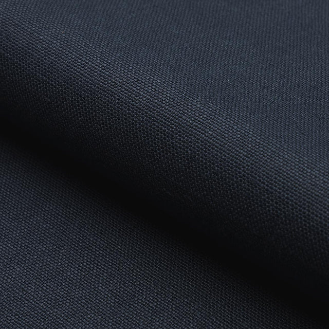 Schumacher Piet Performance Linen Navy Fabric