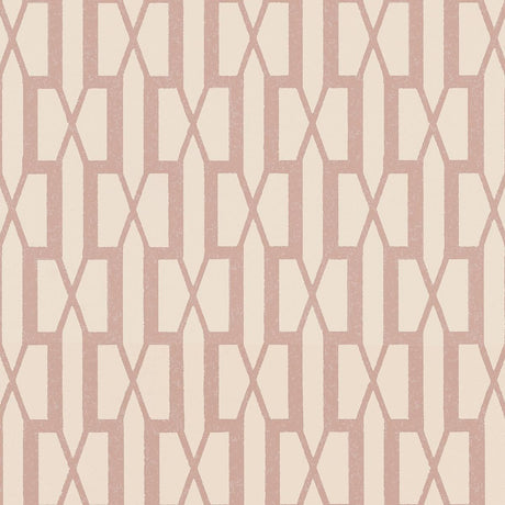 Schumacher Belvedere Pink Wallpaper