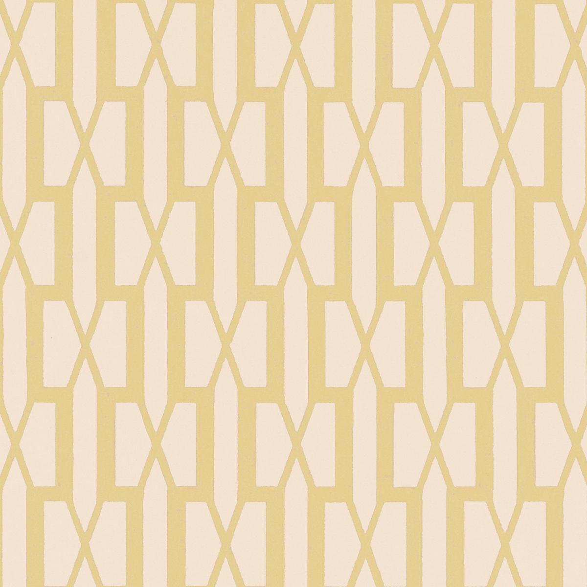 Schumacher Belvedere Straw Wallpaper