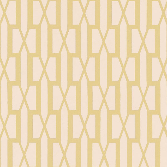 Schumacher Belvedere Straw Wallpaper