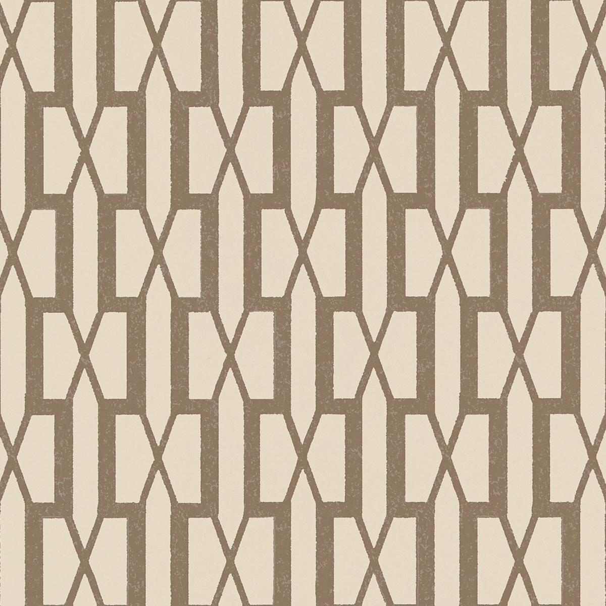 Schumacher Belvedere Berber Brown Wallpaper