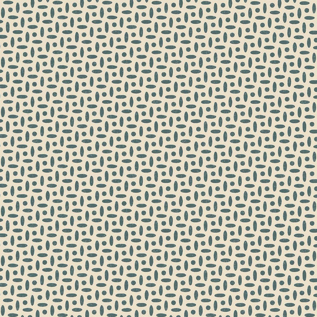 Schumacher Berrydown Peacock Blue Wallpaper