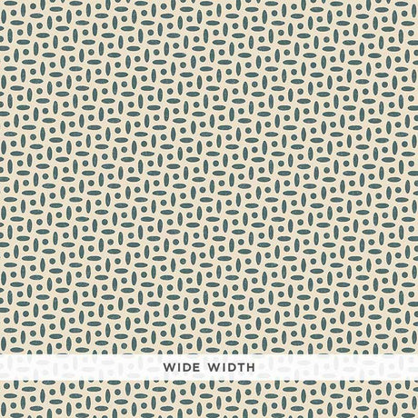 Schumacher Berrydown Peacock Blue Wallpaper