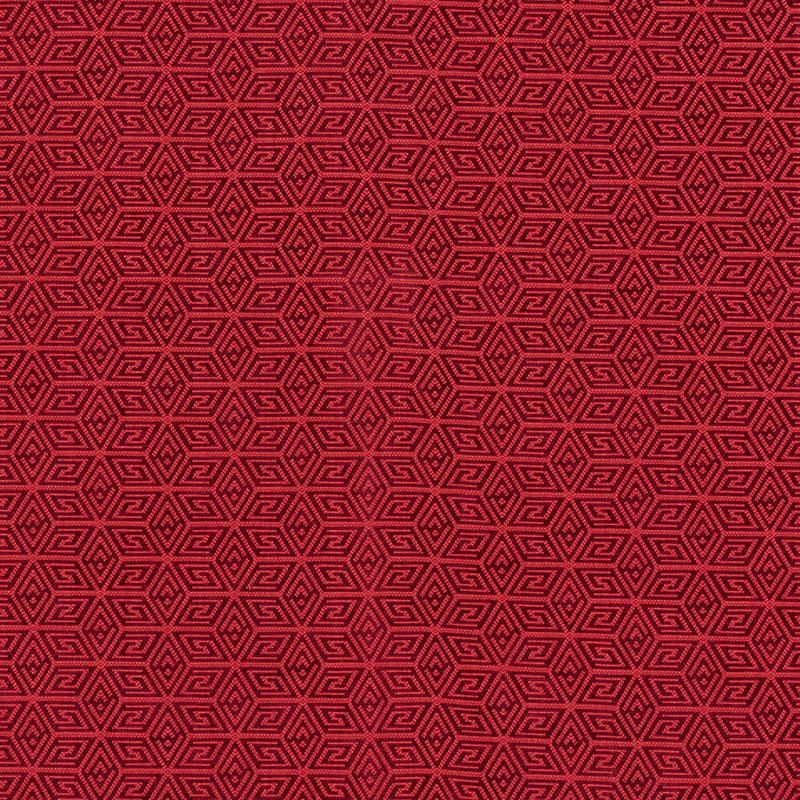 Schumacher Cosmati Chenille Berry Fabric