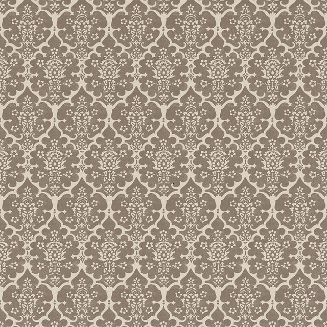 Schumacher Burley Berber Brown Wallpaper