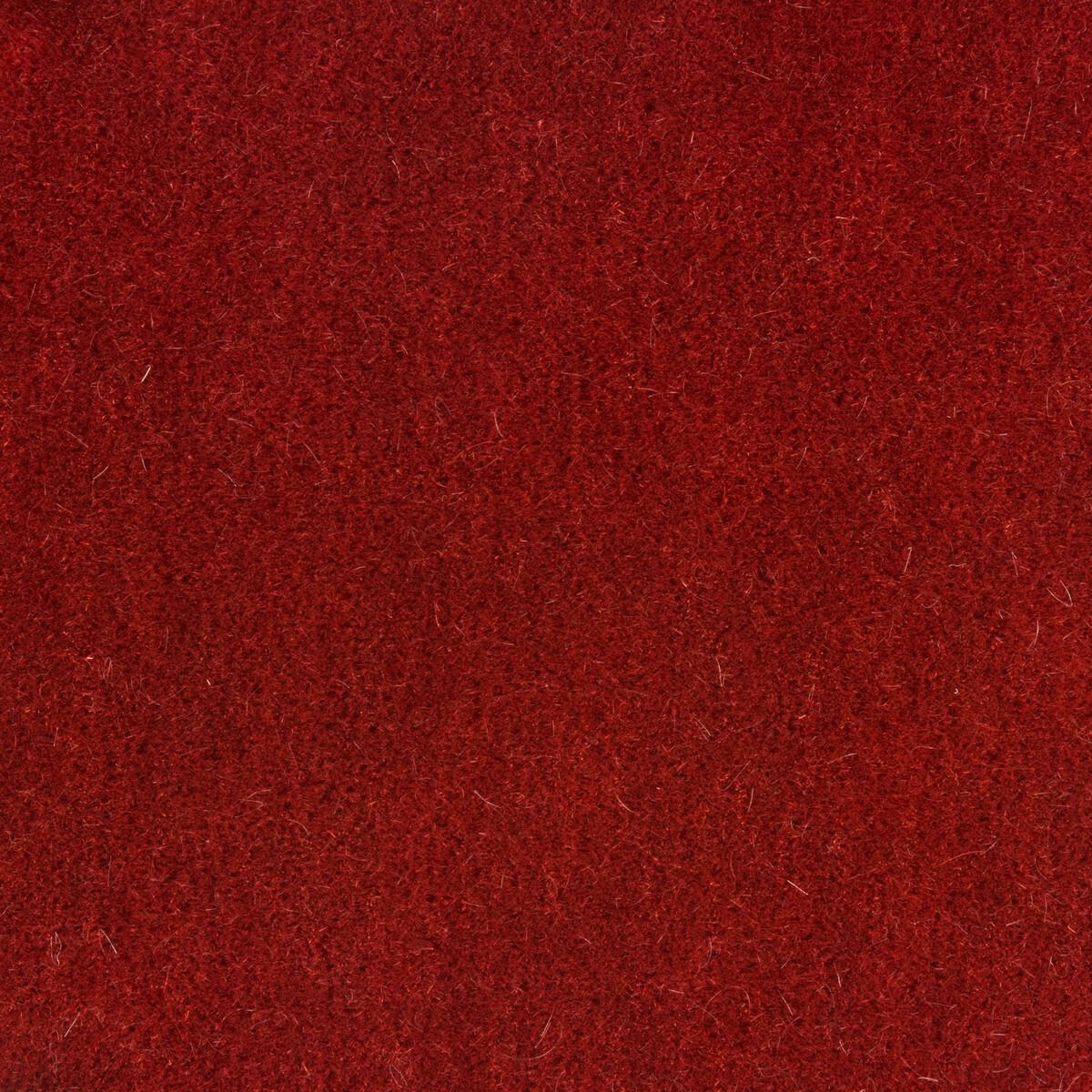 Brunschwig & Fils BACHELOR MOHAIR CINNABAR Fabric