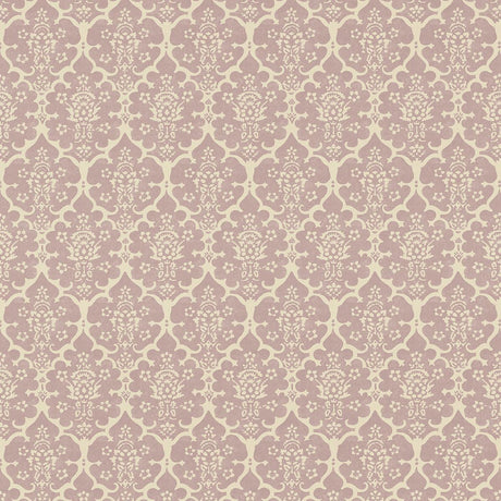 Schumacher Burley Lilac Wallpaper