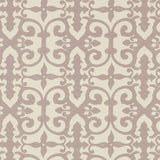 Schumacher Ferne Park Lilac Wallpaper