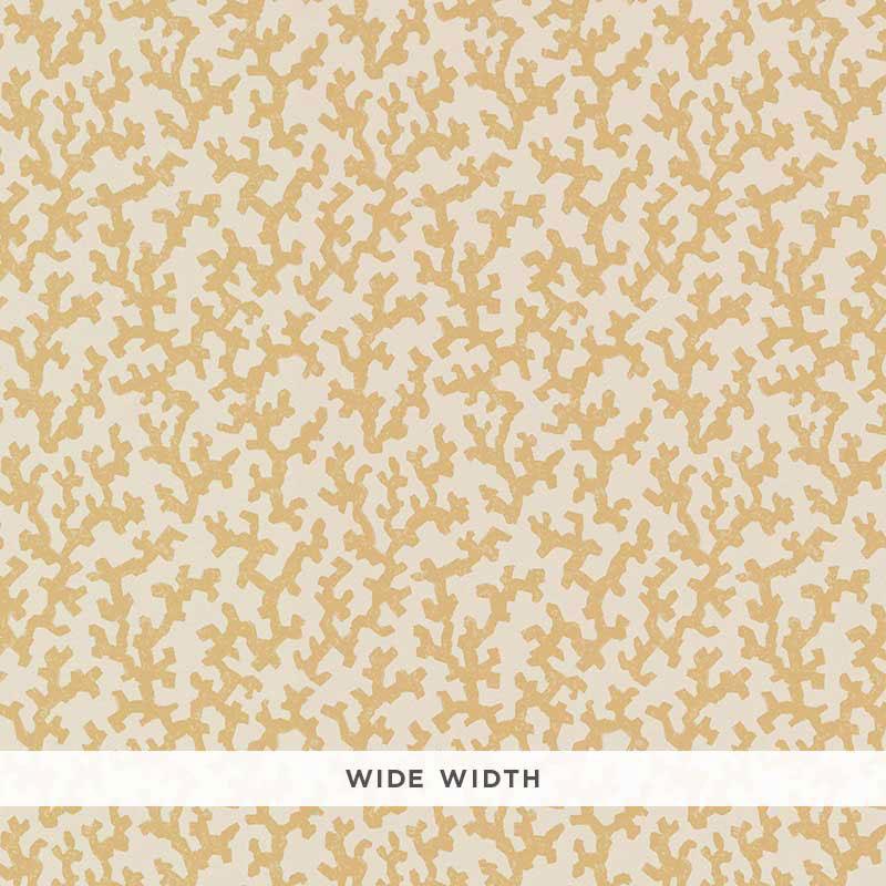 Schumacher Folly Straw Wallpaper