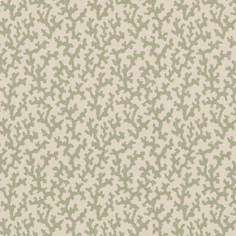 Schumacher Folly Sage Wallpaper