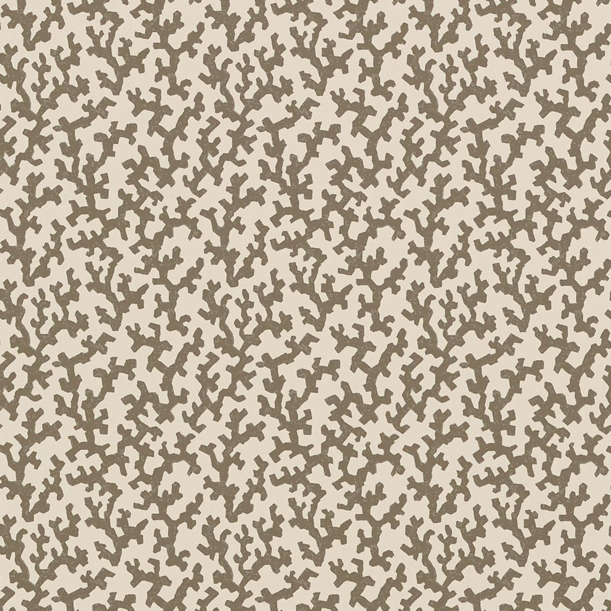 Schumacher Folly Berber Brown Wallpaper