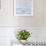 Schumacher Kiosk Orpington Blue Wallpaper