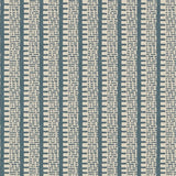 Schumacher Kiosk Peacock Blue Wallpaper