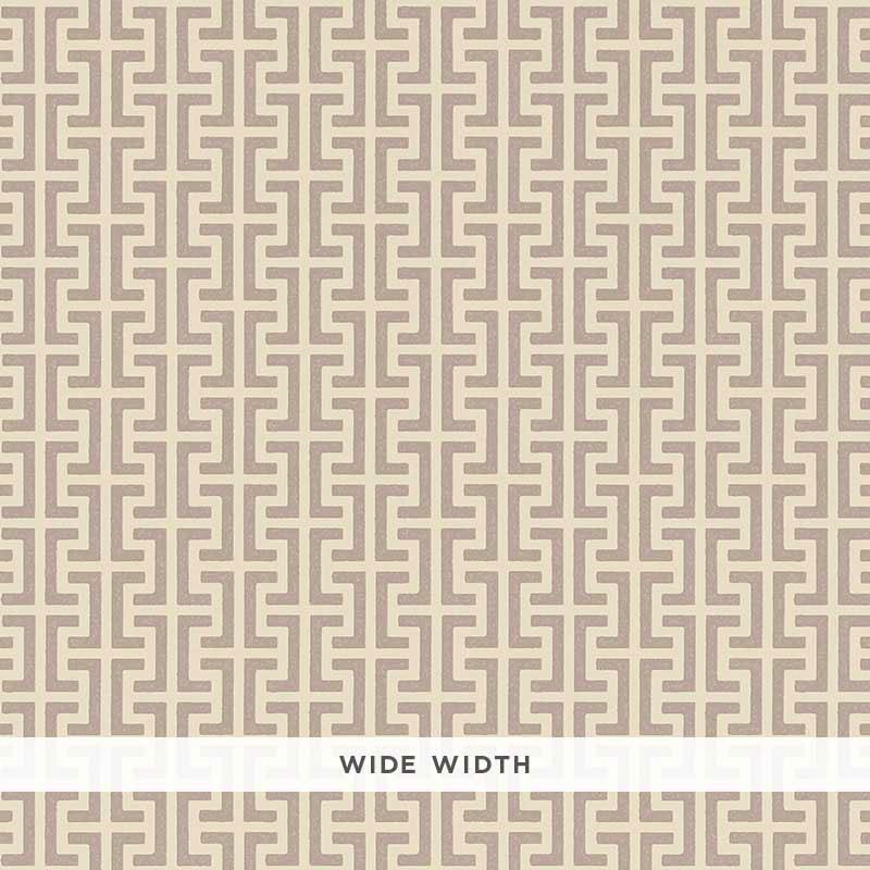 Schumacher Temple Lilac Wallpaper