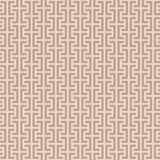 Schumacher Temple Pink Wallpaper