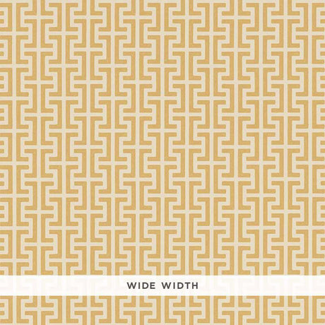 Schumacher Temple Straw Wallpaper