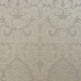 Schumacher Alento Damasco Pewter Fabric