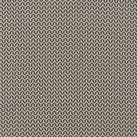 Schumacher Anatole Charcoal Fabric