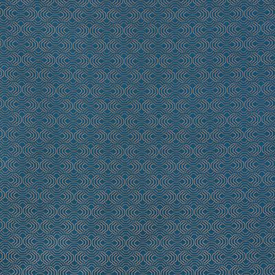 Schumacher Apollo Peacock Fabric