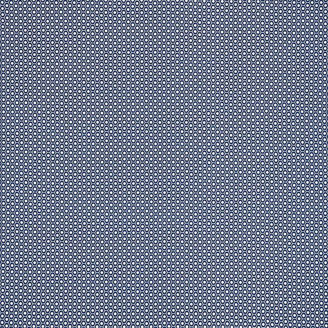 Schumacher Queen B Ii Indoor/Outdoor Navy Fabric
