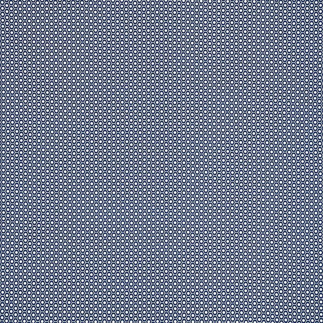 Schumacher Queen B Ii Indoor/Outdoor Navy Fabric