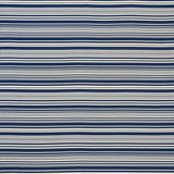 Schumacher Stripedot Ii Indoor/Outdoor Navy Fabric