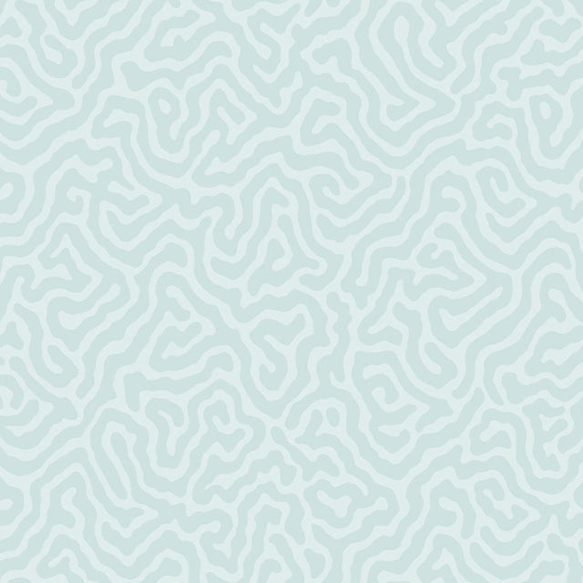 Cole & Son CORAL PRINT ROOM BLUE Wallpaper