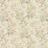 Lee Jofa GARDEN ROSES BEIGE/AQUA Fabric