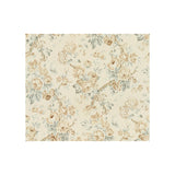 Lee Jofa Garden Roses Beige/Aqua Fabric