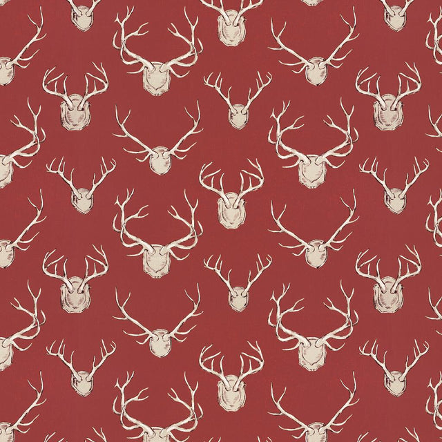 Lee Jofa ANTLERS RED Fabric