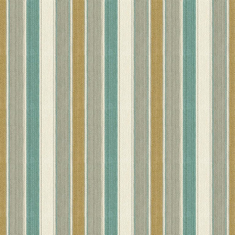 Brunschwig & Fils SANTOS STRIPE MIST/AQUA Upholstery Fabric