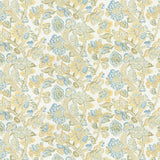 Lee Jofa LA CINTA LEMON/BLUE Fabric