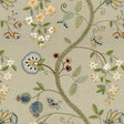Brunschwig & Fils CLAUDIA AQUA/GRAY Fabric