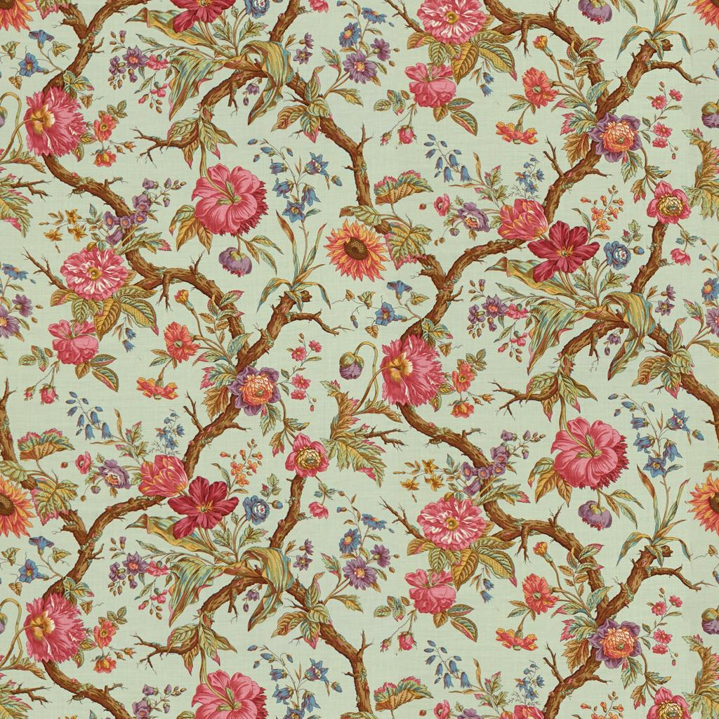 Brunschwig & Fils ARBRE FLEURI CIEL Fabric