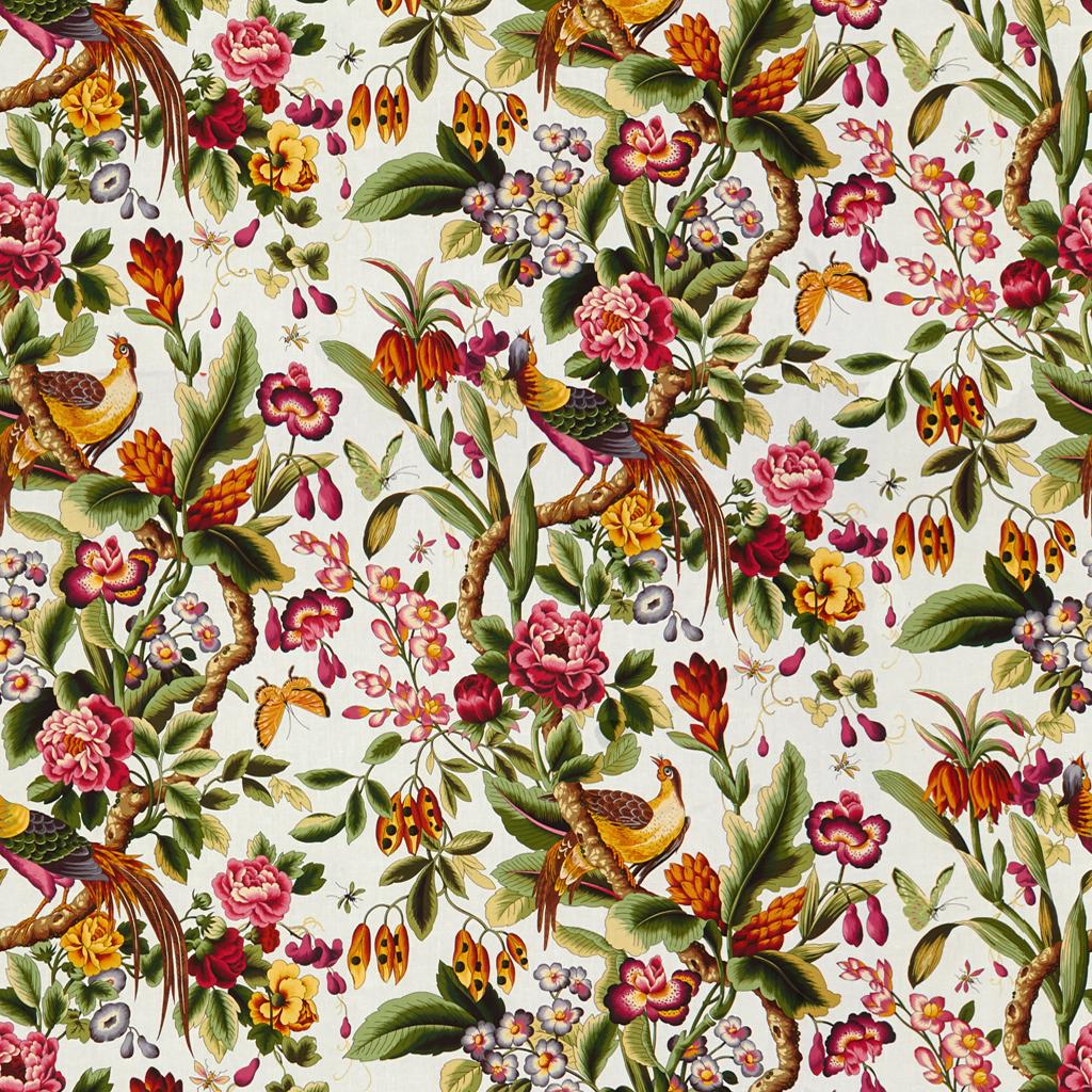 Brunschwig & Fils PHEASANS OR Fabric