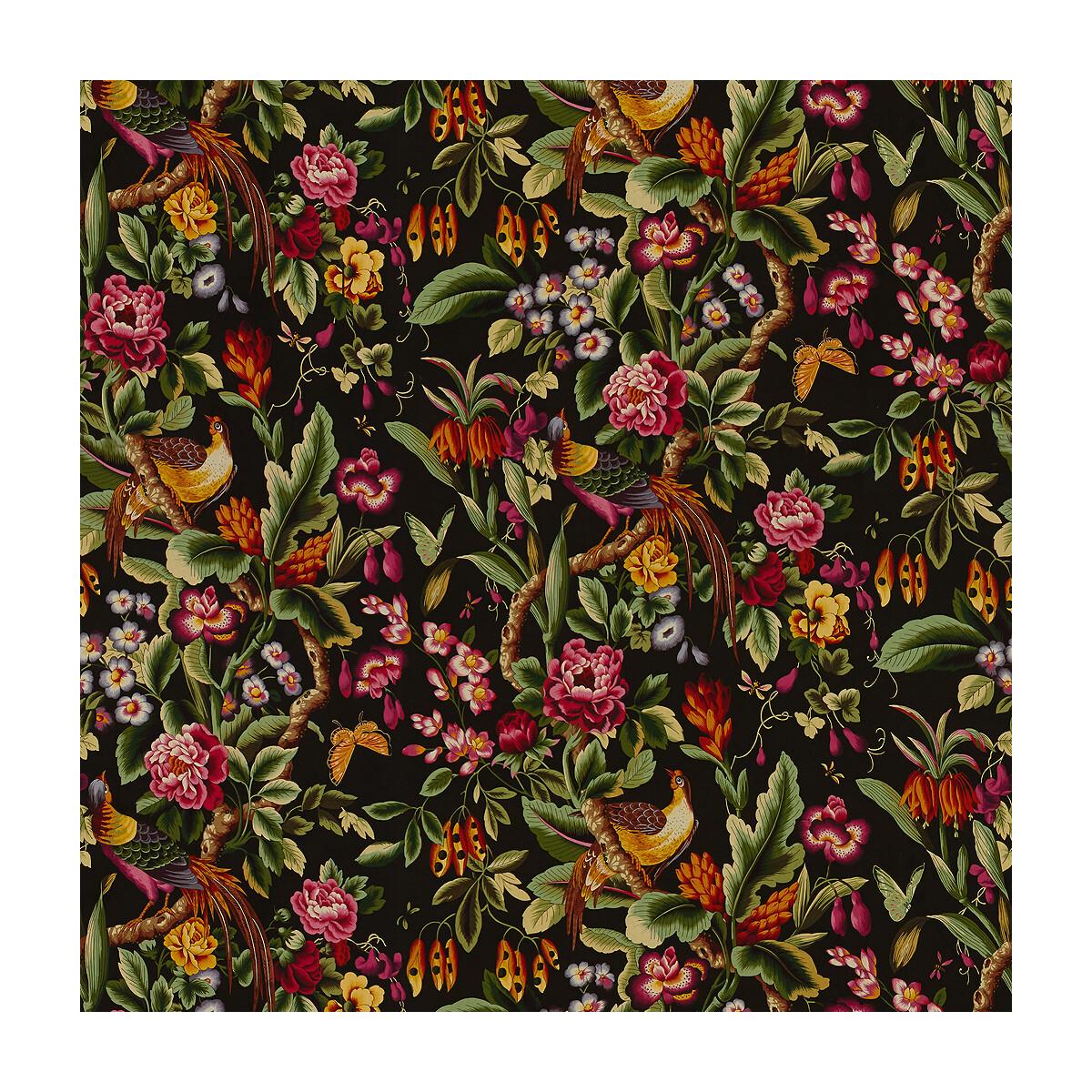 Brunschwig & Fils PHEASANS CHOCOLAT Fabric