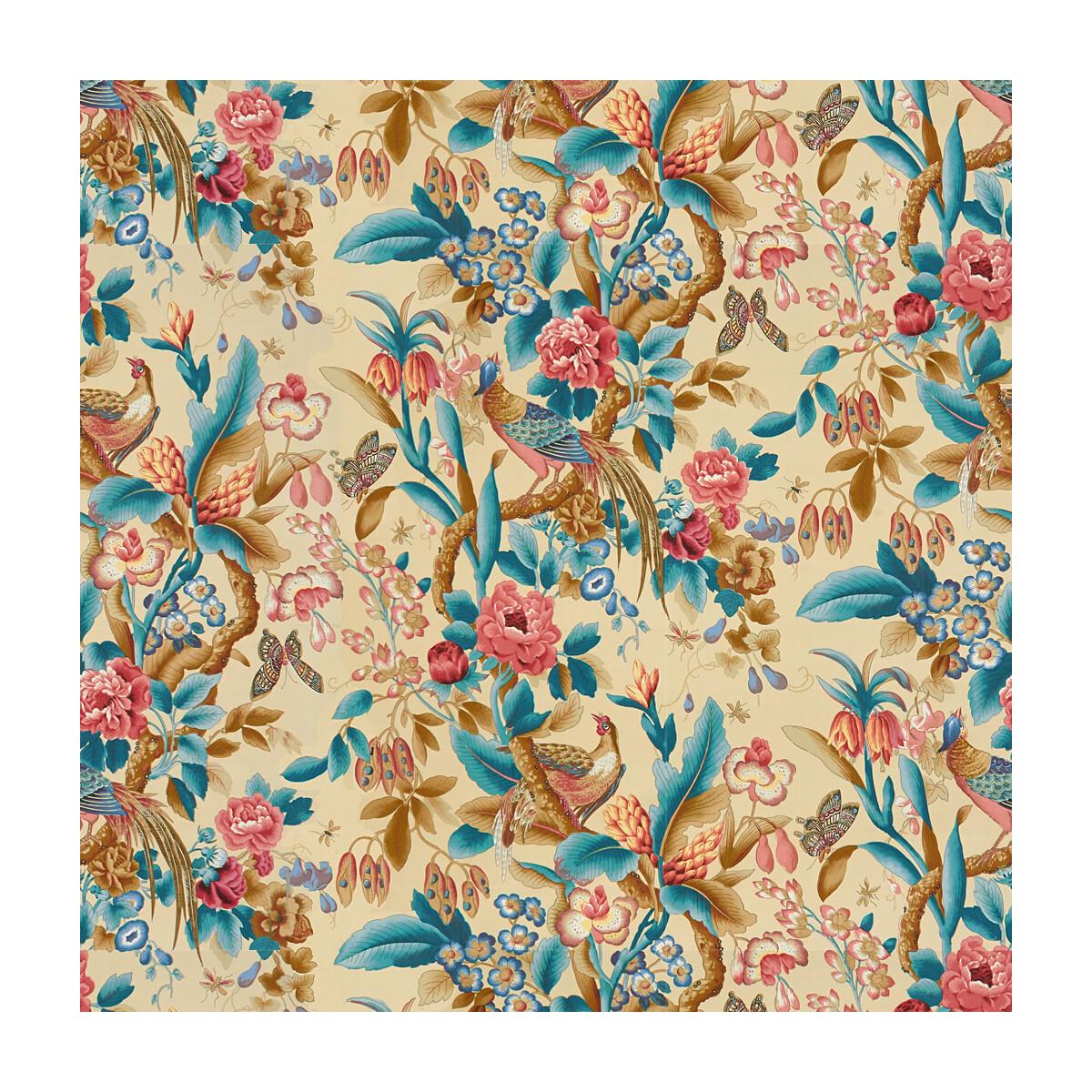 Brunschwig & Fils LES FAISANS CREME Fabric