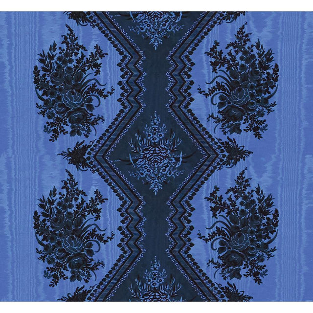 Brunschwig & Fils COPPELIA MOIRE BLEU Fabric