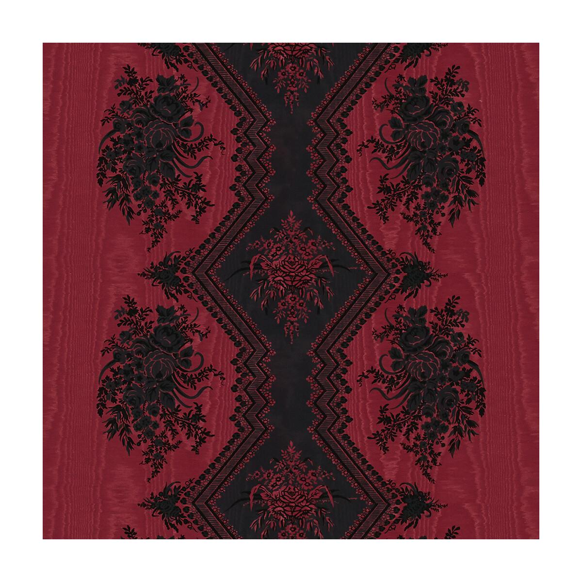 Brunschwig & Fils COPPELIA MOIRE ROUGE Fabric