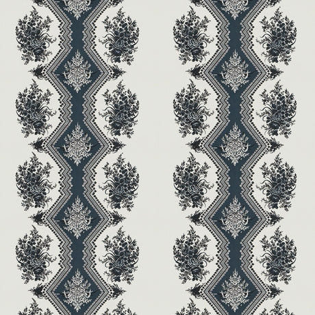 Brunschwig & Fils COPPELIA SATIN WHITE Fabric